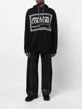 Versace Jeans Couture logo-print pullover hoodie
